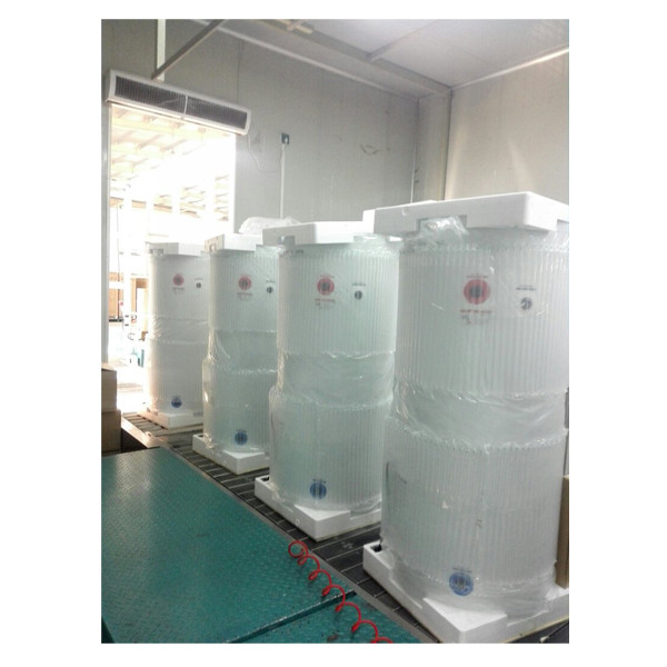 Vandret rustfrit stål ultrafiltrering vandbehandlingsmaskine 