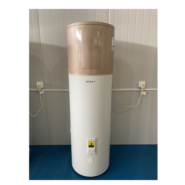 DC inverter luft til vand varmepumpe til køling, opvarmning og sanitær varmt vand