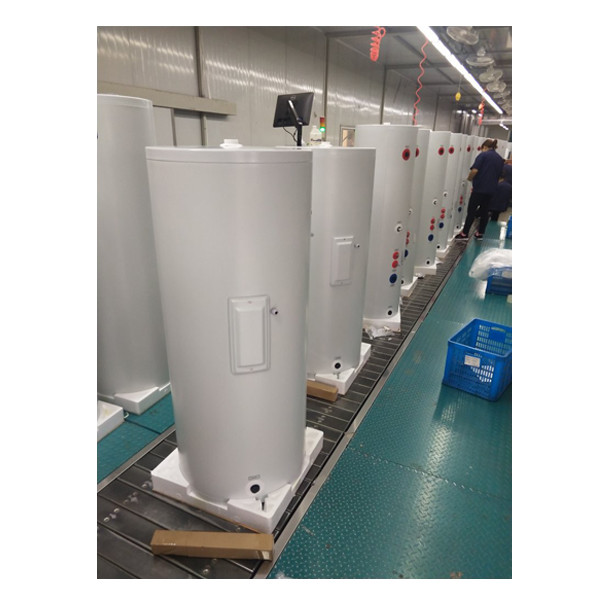 Varmtvandsbeholder under tryk med tilpasset størrelse 