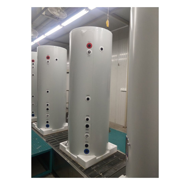 5000 liter marine med udløbsventil rustfrit stål materiale elektrisk opvarmning varmtvandsbeholder 