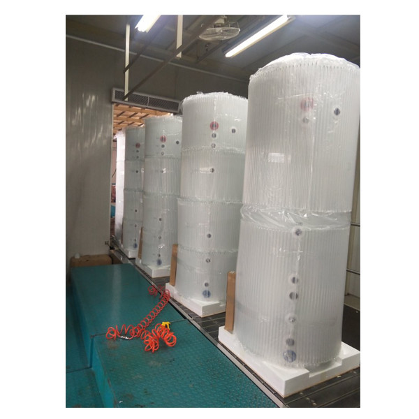5.000 10000 liter SUS304 / 316 Varmtvandsbeholdere Rustfrit stål Vandopbevaringstank Pris 
