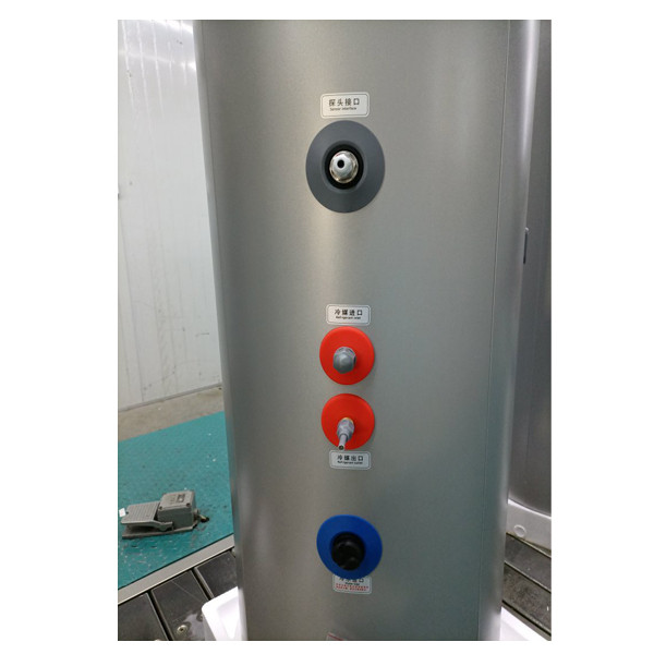 100-600 liter høj kvalitet og holdbar opbevaringstank til varmt vand til solvarme- og varmepumpe vandopvarmningssystemer 