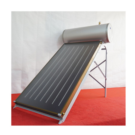 Kinesisk producent solenergisystemprojekt Hovedfold vakuumrør med forskellige typer reservedelsbeslag Vandtank vandvarmer