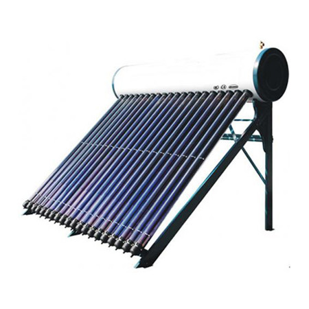 80L solcelle vakuum rørvarmer i galvaniseret stål