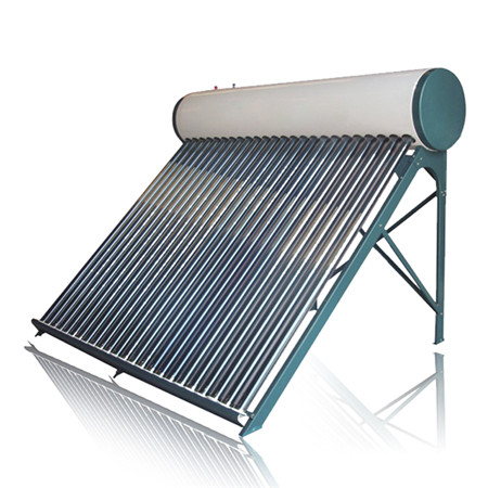 Chia Billig på lager Rustfrit stål Kompakt tryk uden tryk Varmepipe Solenergi Vandvarmer Solfanger Vakuumrør Solreservedele