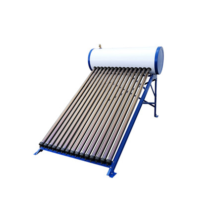 100L, 150L, 200L, 250L, 300L Vacuum Tube Heat Pipe Solar Thermal System Vandvarmer med SUS304304-2b af den indre tank (standard)