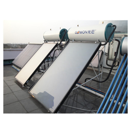 Energibesparende soldrevet solvandvarmer