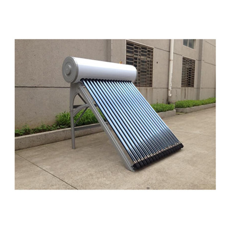 Rooftop vakuumrør med lavt tryk rustfrit stål Sun Power SUS304 solvandvarmer