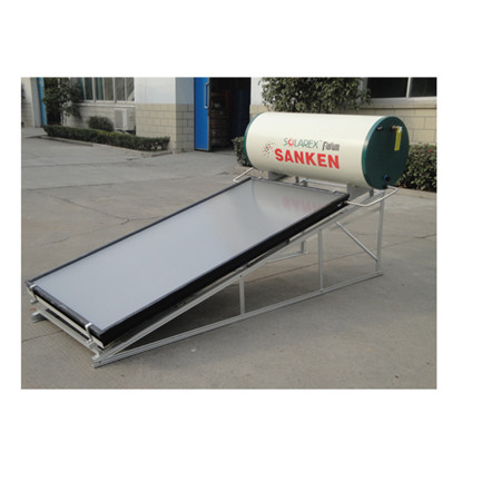 Solvandvarmer Reservedele Rustfrit stål Vandtank Galvaniseret beslag Vakuumrør Varmeledning til solprojekt med fladskærm
