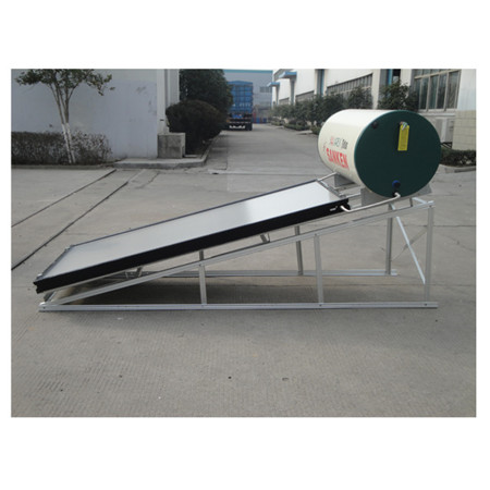 300L flad plade Solar varmtvandsvarmer Solar Geyser SUS304 Tank til husholdningssystem