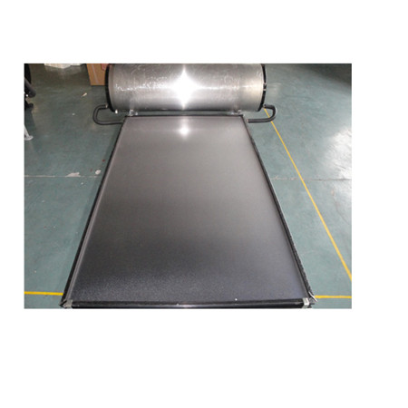 130L. 250L. 260L. 300L kompakt trykformet type flad plade solvandvarmer