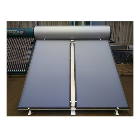 Kompakt flad plade direkte / indirekte solvandvarmer